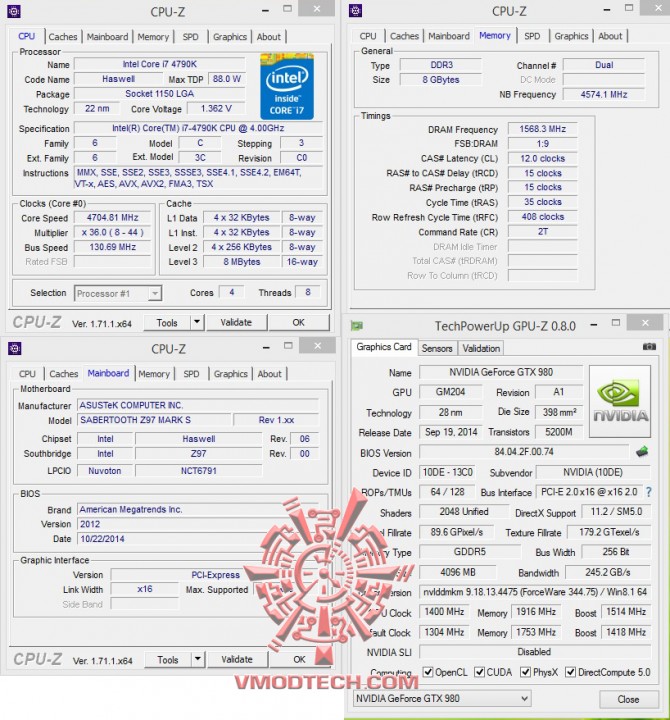 cpuid 670x720 ASUS SABERTOOTH Z97 MARK S 