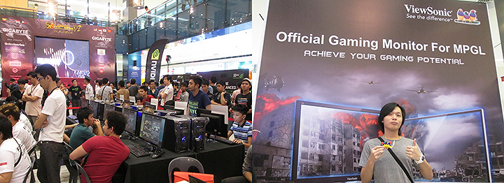 014 ViewSonic จัดแสดงโซลูชั่น Gaming Display สุดล้ำสมัย  ในงาน MPGL SEAรอบชิงชนะเลิศปี 2014