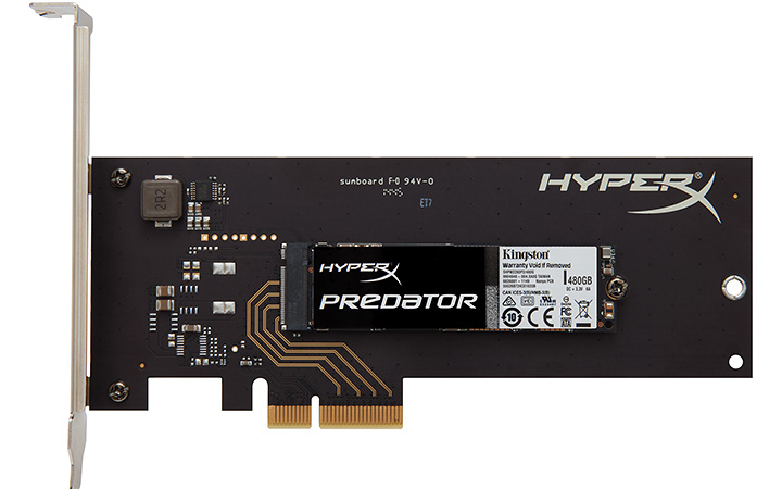 011 Kingston HyperX เปิดตัว PCIeSSD ประสิทธิภาพสูง