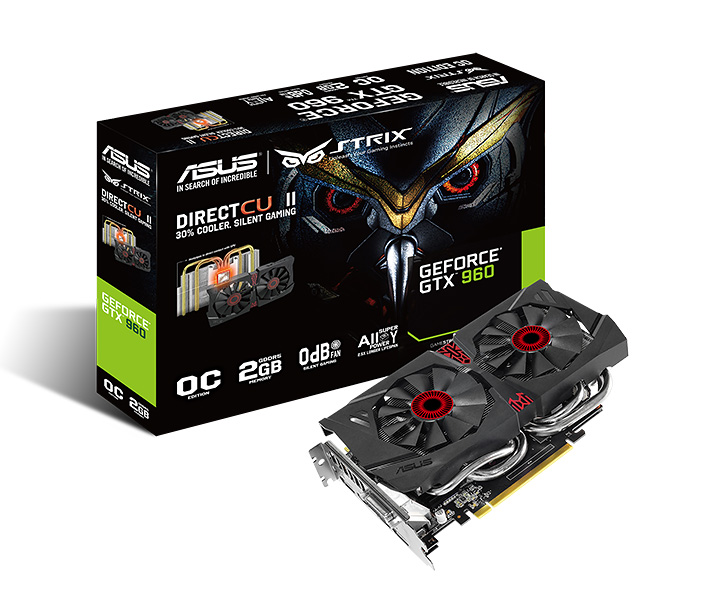 01 “เอซุส” เปิดตัวกราฟิกการ์ดในซีรีส์ Strix GTX 960