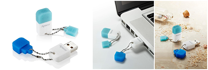 01 Apacer เปิดตัวแฟลชไดร์ฟ Star Wish Drive  AH154 USB 3.0 และ AH139 USB2.0  แฟลชไดร์ฟ Star Sand กันน้ำได้มาตรฐาน IPX7 ช่วยปกป้องทุกความทรงจำอันมีค่าของคุณ!