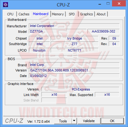 cpu z 01 Silverstone SFX Series SX500 LG 500W Power Supply Review