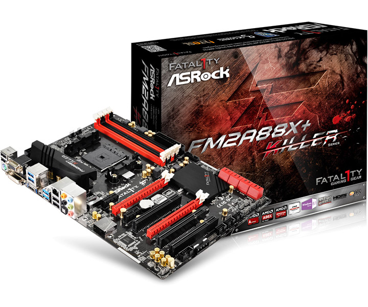 01 ASRock Fatal1ty FM2A88X+ Killer  เมนบอร์ดเกมมิ่ง ฟีเจอร์ครบเครื่องสำหรับ AMD