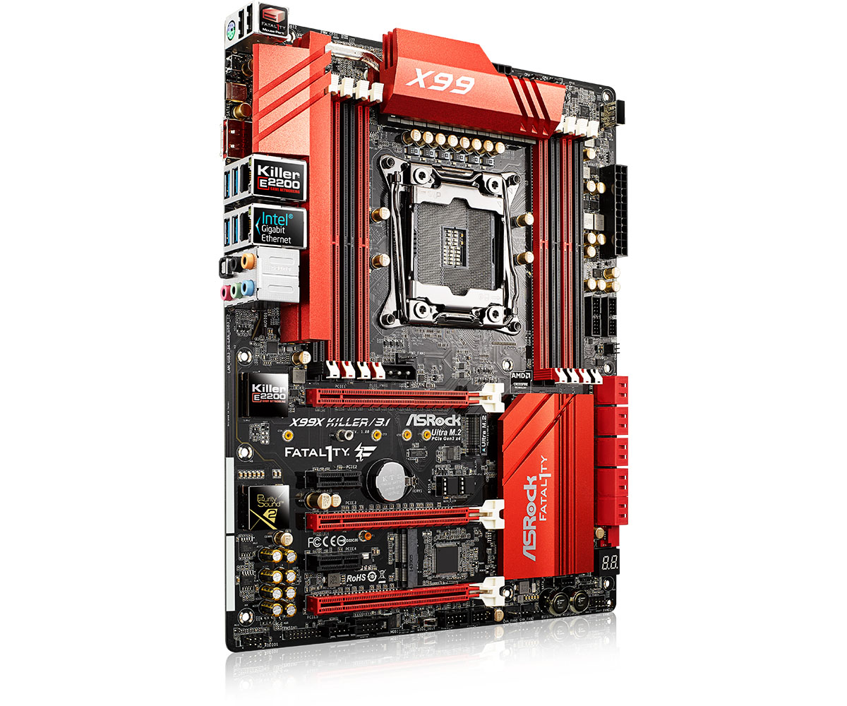 asrock computex 2 ASRock Fatal1ty X99X Killer/ 3.1  คว้ารางวัล COMPUTEX d&i award 2015