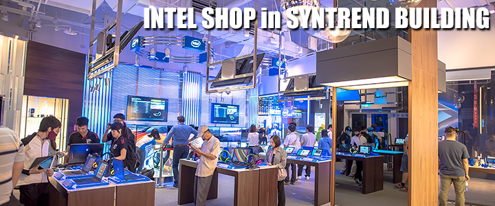 intel shop in syntrend building Conclusion of COMPUTEX TAIPEI 2015 reported by Vmodtech.com