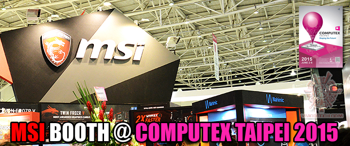 msiboothcomputex2015 Conclusion of COMPUTEX TAIPEI 2015 reported by Vmodtech.com