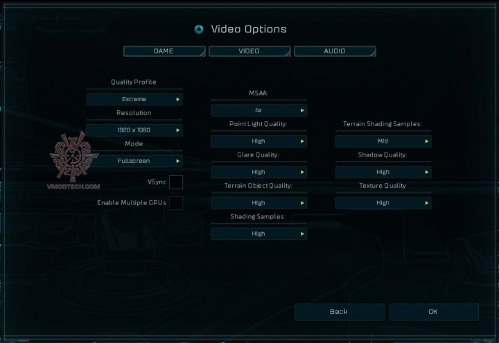 full hd setting 720x495 AMD Radeon FURY Ferform Ashes of Singularity DX12 Against GTX 980 Ti