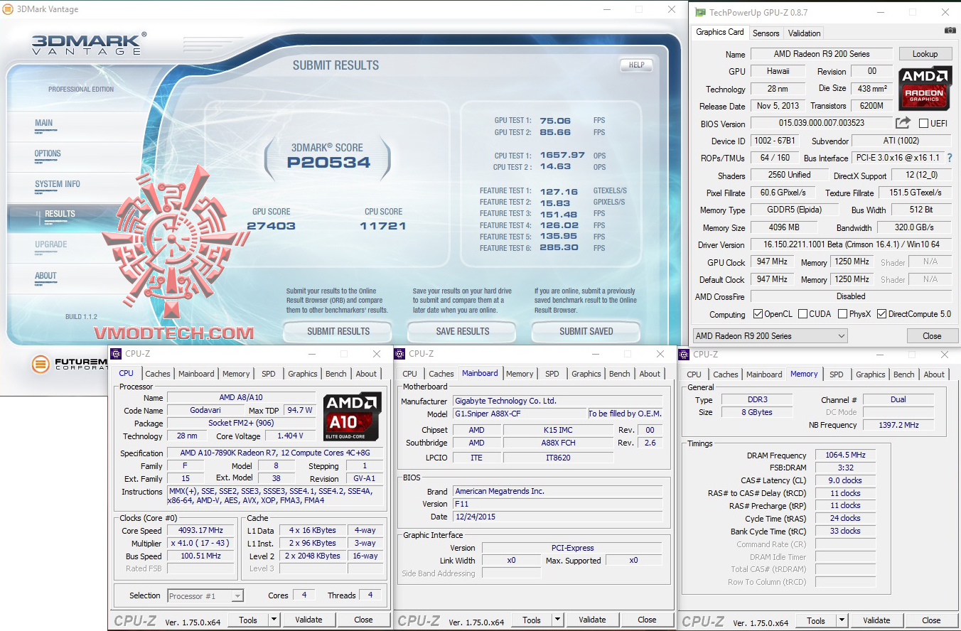 vt 290 AMD A10 7890K Processor Review 