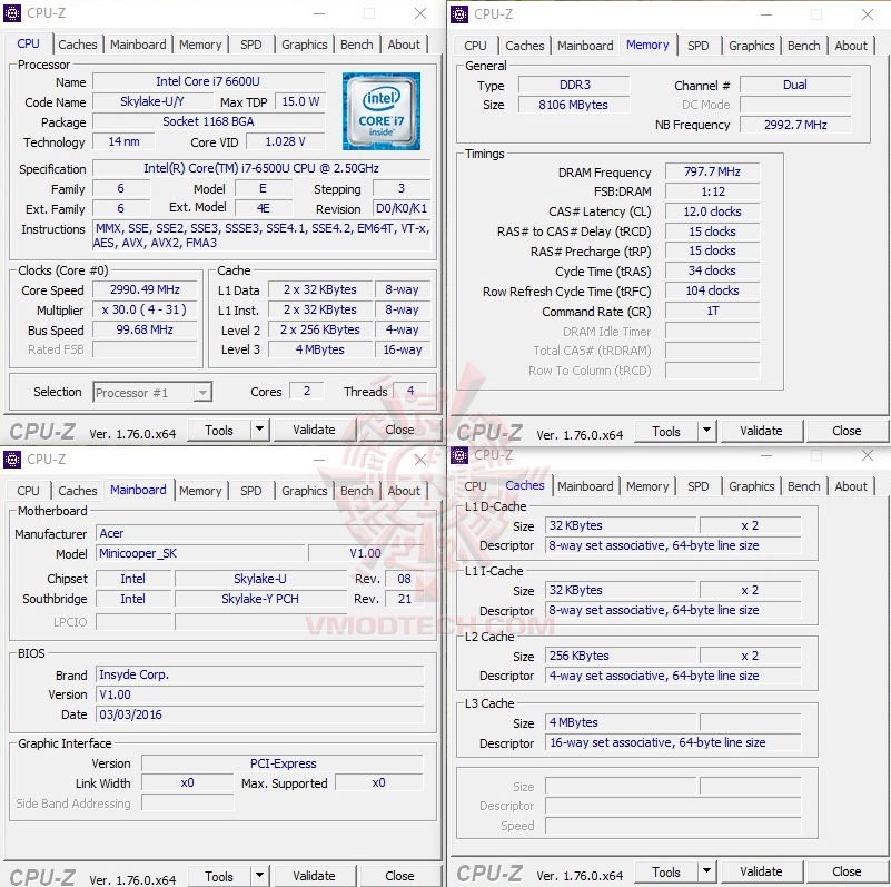 cpuid Acer Aspire S 5 Review