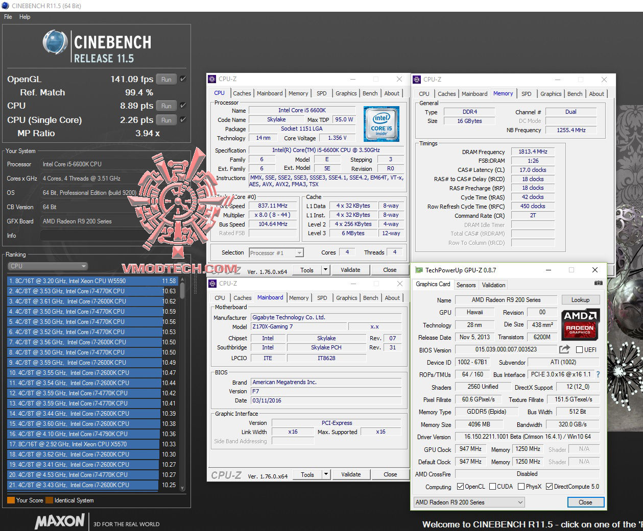 cine11 Panram NINJA V DDR4 3000Mhz 16GB Review