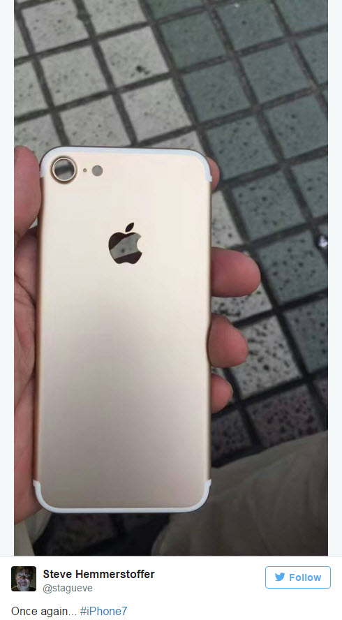 11 7 2559 18 47 45 ภาพหลุด iPhone 7 ด้านหลัง หน้าตาแทบจะเหมือน iPhone 6 & 6s เดิม ต่างแค่เส้นเสาอากาศที่หายไป