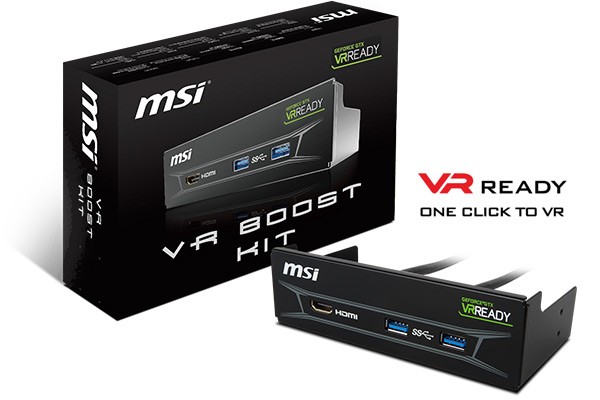 2 ทำเรื่อง VR ให้เป็นเรื่องง่ายๆด้วย MSI VR BOOST KIT