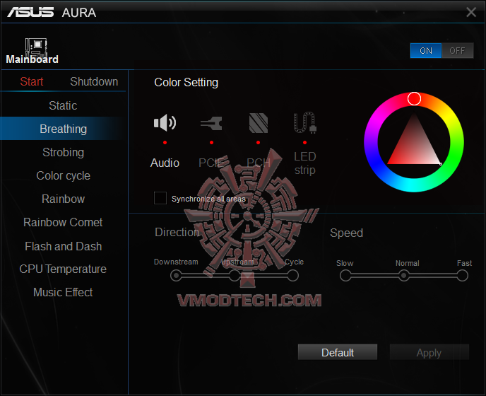 asus aura lighting control download