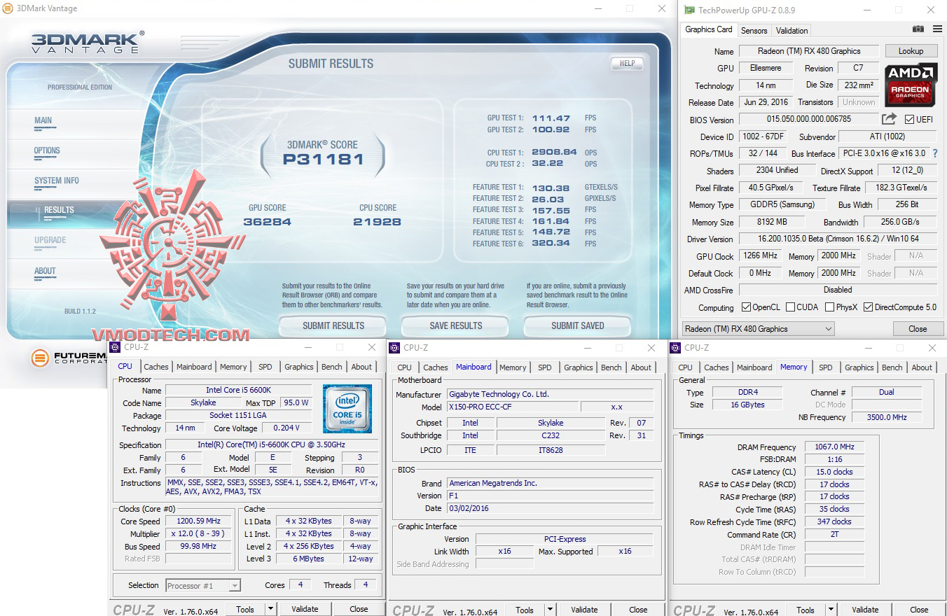 vt GIGABYTE GA X150 PRO ECC REVIEW