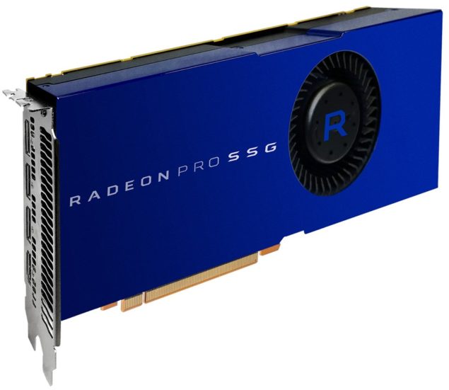 amd radeon pro ssg 635x551 AMD ประกาศเปิดตัวกราฟฟิคการ์ดระดับมืออาชีพในตระกูล Radeon Pro WX ที่ใช้สถาปัตยกรรม Polaris