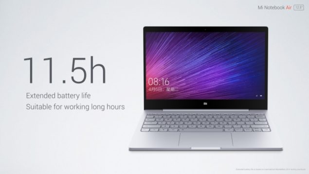 mi notebook air 22 635x358 เปิดตัว Xiaomi Mi Notebook Air อย่างเป็นทางการเสียที งามสุดๆจน Macbook ยังอาย กับราคาสุดเร้าใจที่ประมาณ 18,500  26,500 บาท!!