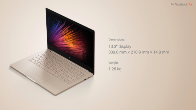 mi notebook air 6 635x358 เปิดตัว Xiaomi Mi Notebook Air อย่างเป็นทางการเสียที งามสุดๆจน Macbook ยังอาย กับราคาสุดเร้าใจที่ประมาณ 18,500  26,500 บาท!!