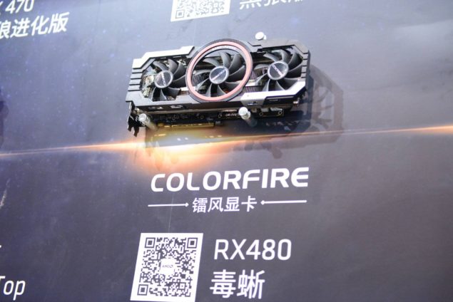 colorfire radeon rx 480 tri fan 635x424 AMD Partner ร่วมกันเปิดตัวกราฟฟิคการ์ด Non Ref. RX 480, RX 470 & RX 460 ในงาน ChinaJoy 2016