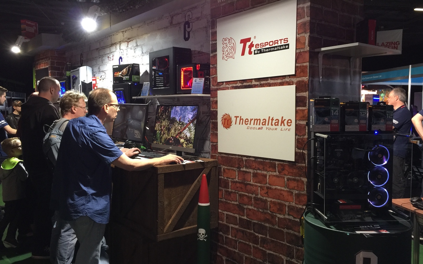 thermaltake at resonate compete tournament gaming with tt esports gaming gear เยี่ยมชมบูธ Thermaltake และ Tt eSPORTS ในงาน TOTAL GAMING festival เมืองกลาสโกว์ สกอตแลนด์ สหราชอาณาจักร