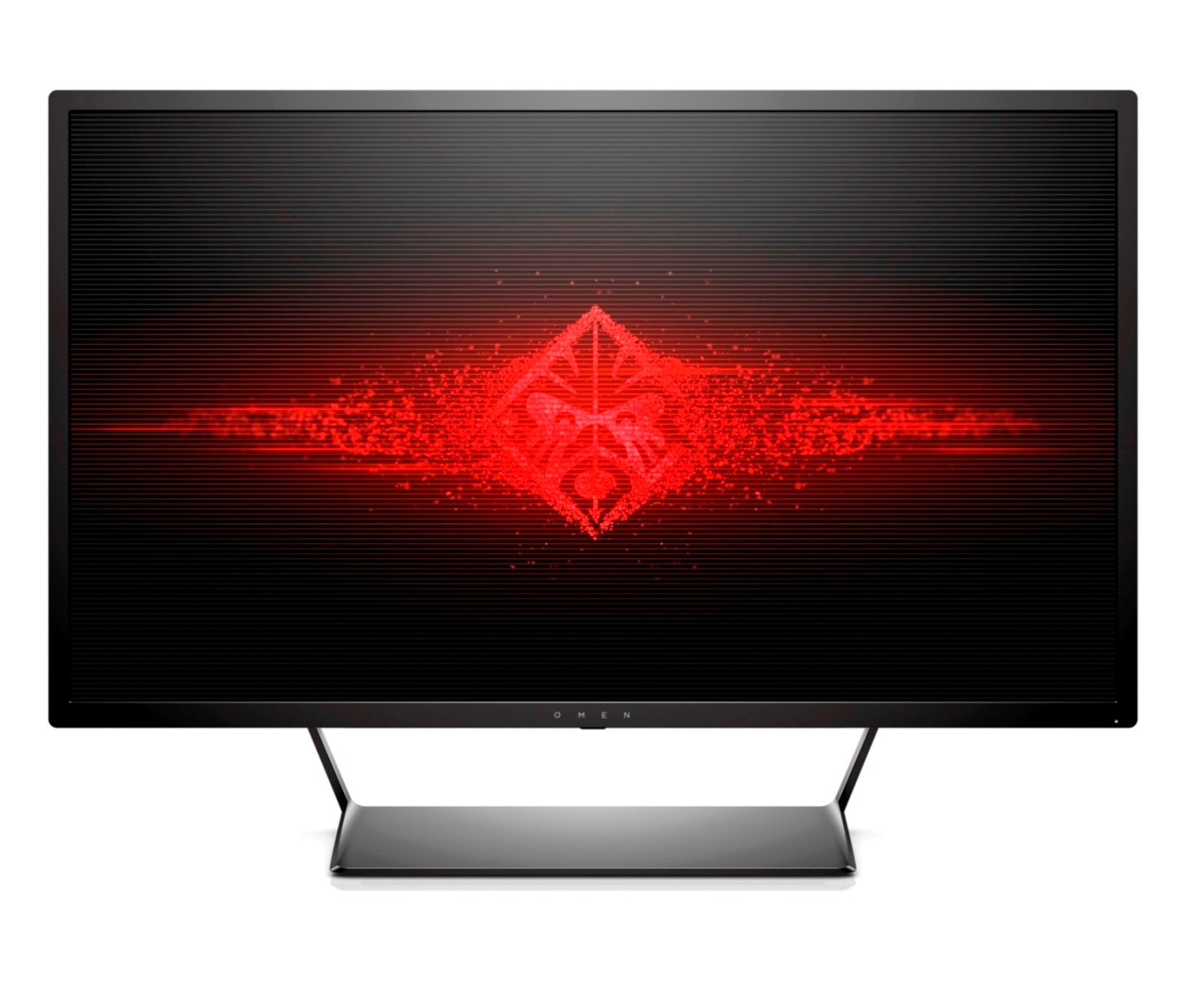 omen by hp 32 32 inch display front facing HP เปิดตัวกลุ่มผลิตภัณฑ์คอมพิวเตอร์เกมมิ่ง OMEN ที่มาพร้อมกับดีโซน์โฉบเฉี่ยว เดสก์ท็อปที่ให้ภาพเสมือนจริงและกราฟิกที่คมชัด