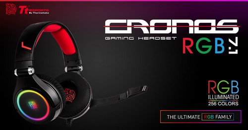 1 Tt eSPORTS เปิดตัวหูฟัง CRONOS RGB 7.1 Gaming Headset สำหรับเกมส์เมอร์โดยเฉพาะ 