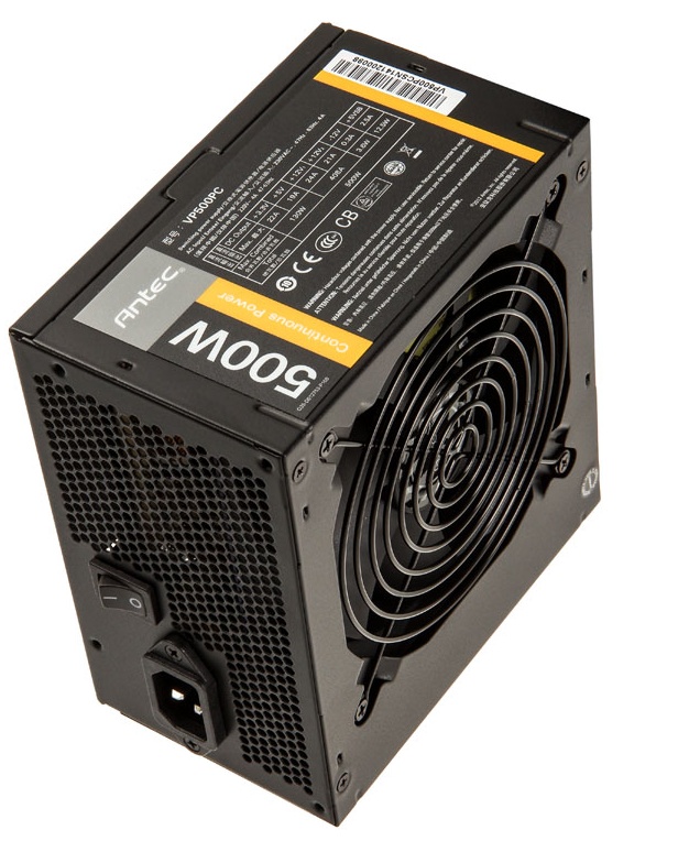 vp500pc เอสเซนตี้ รีซอร์สเซส เปิดตัว PSU สุดคุ้ม Antec VP Series 500W/600W/700W ไม่กระป๋อง วัตต์แท้ แน่นอน