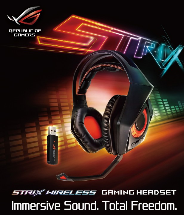 strix wireless 617x720 ASUS เอซุสเปิดตัว หูฟังเกมมิ่งไร้สาย ROG STRIX WIRELESS สัมผัสใหม่แห่งพลังเสียงสมจริงรอบทิศทางที่คุณเองก็อยากเป็นเจ้าของ