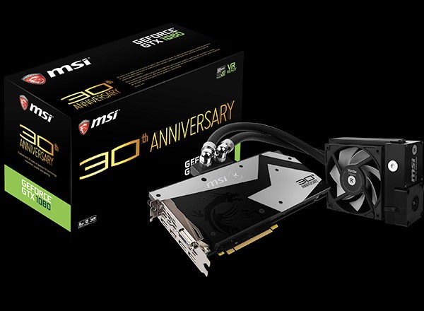 1 MSI ฉลองครบรอบ 30 ปีด้วยกราฟฟิกการ์ด GEFORCE® GTX 1080 รุ่น Limited Edition ครบรอบ 30 ปี ที่ผลิตมาจำนวนจำกัด