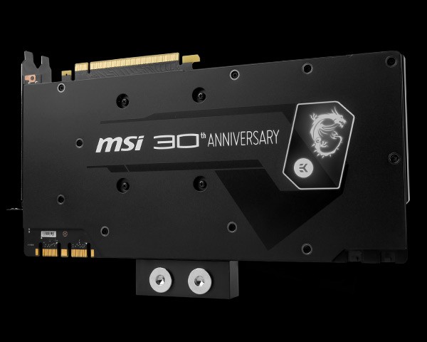 3 MSI ฉลองครบรอบ 30 ปีด้วยกราฟฟิกการ์ด GEFORCE® GTX 1080 รุ่น Limited Edition ครบรอบ 30 ปี ที่ผลิตมาจำนวนจำกัด