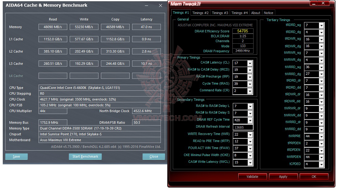 mem 35 ADATA XPG Dazzle DDR4 3000Mhz 16GB CL16 16 16 1.35V Review 