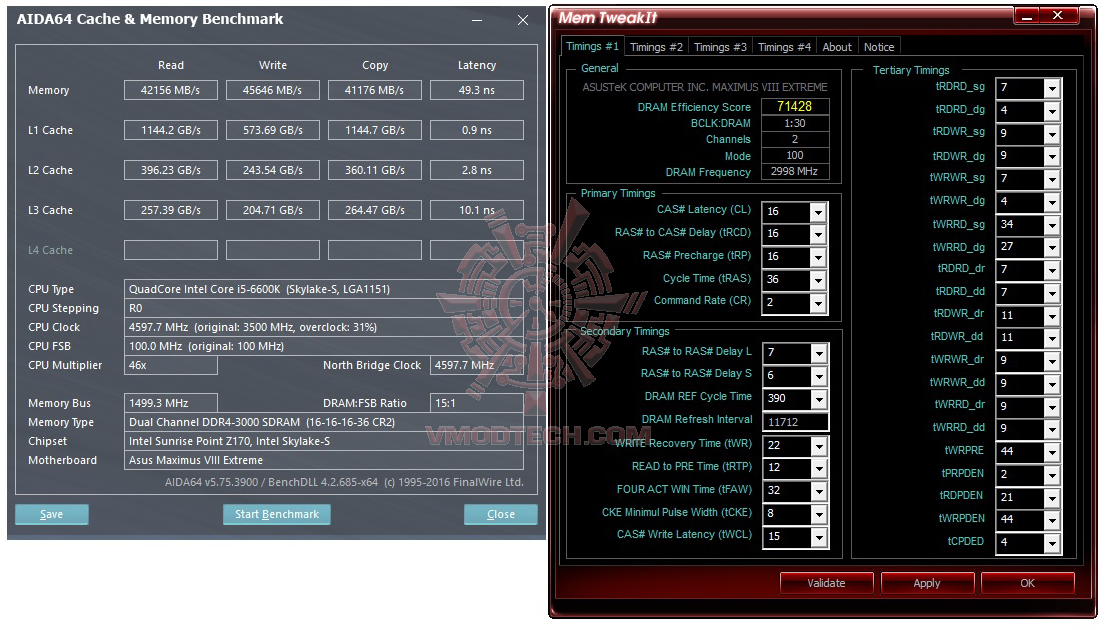 mem ADATA XPG Dazzle DDR4 3000Mhz 16GB CL16 16 16 1.35V Review 