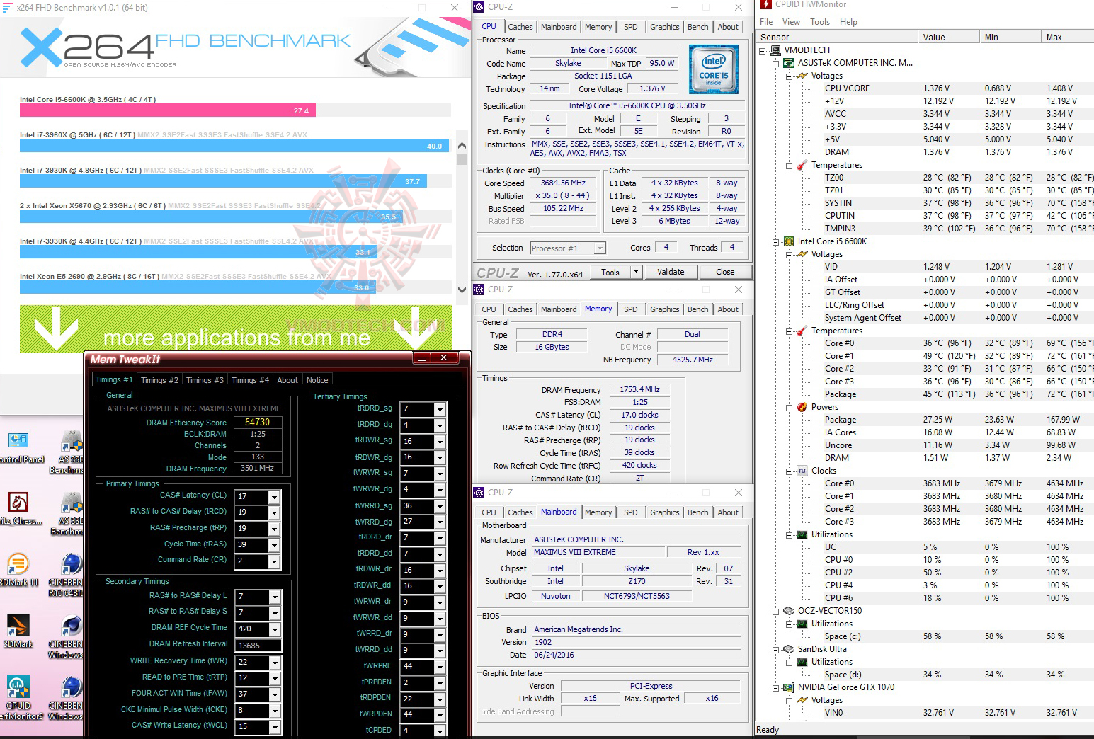 x264 35 1 ADATA XPG Dazzle DDR4 3000Mhz 16GB CL16 16 16 1.35V Review 