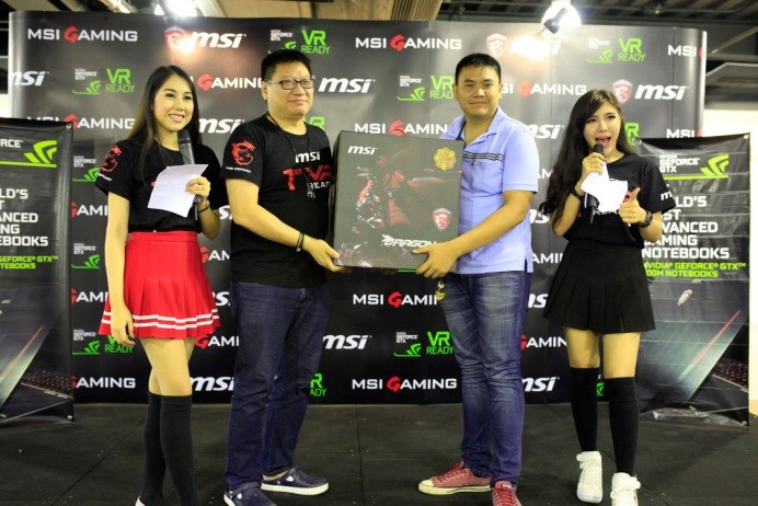 13 ภาพบรรยากาศงาน MSI 1st VR READY EXCLUSIVE EVENT 3 กันยายน 2559 ณ พาลาเดียม ไอที ประตูน้ำ ชั้น 5