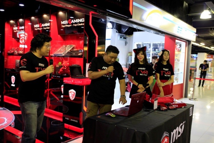 3 ภาพบรรยากาศงาน MSI 1st VR READY EXCLUSIVE EVENT 3 กันยายน 2559 ณ พาลาเดียม ไอที ประตูน้ำ ชั้น 5