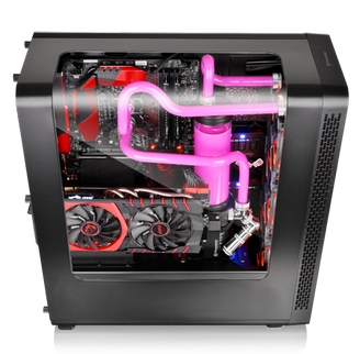 3 Thermaltake เปิดตัวเคสรุ่นใหม่ล่าสุด View 27 Gull Wing Window ATX Mid Tower Chassis 