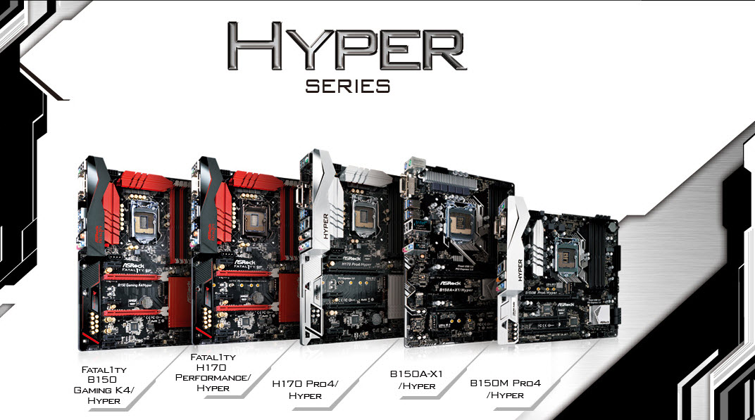 asrock hyper series ASRock Hyper series ฉีกกฏเมนบอร์ด เพื่อนักโอเวอร์คล็อกสุดคุ้ม