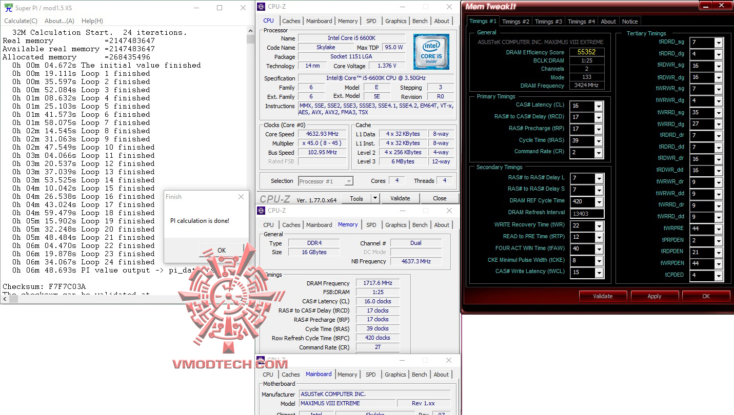 superpi32 34 CORSAIR VENGEANCE LED 16GB (2 x 8GB) DDR4 DRAM 3000MHz C15 REVIEW