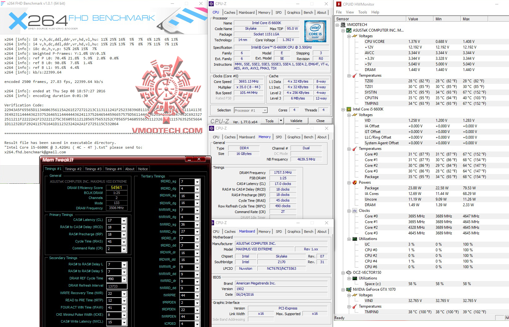 x264 35 2 CORSAIR VENGEANCE LED 16GB (2 x 8GB) DDR4 DRAM 3000MHz C15 REVIEW