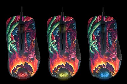 1 STEELSERIES เปิดตัวเม้าส์ RIVAL 300 CS:GO HYPER BEAST EDITION ลิมิเต็ดจากเกมส์ Counter Strike (CS:GO)  