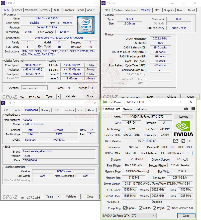 cpuid 4000 G.SKILL Trident Z DDR4 3600MHz 16GB (8GBx2) 1.35v Review