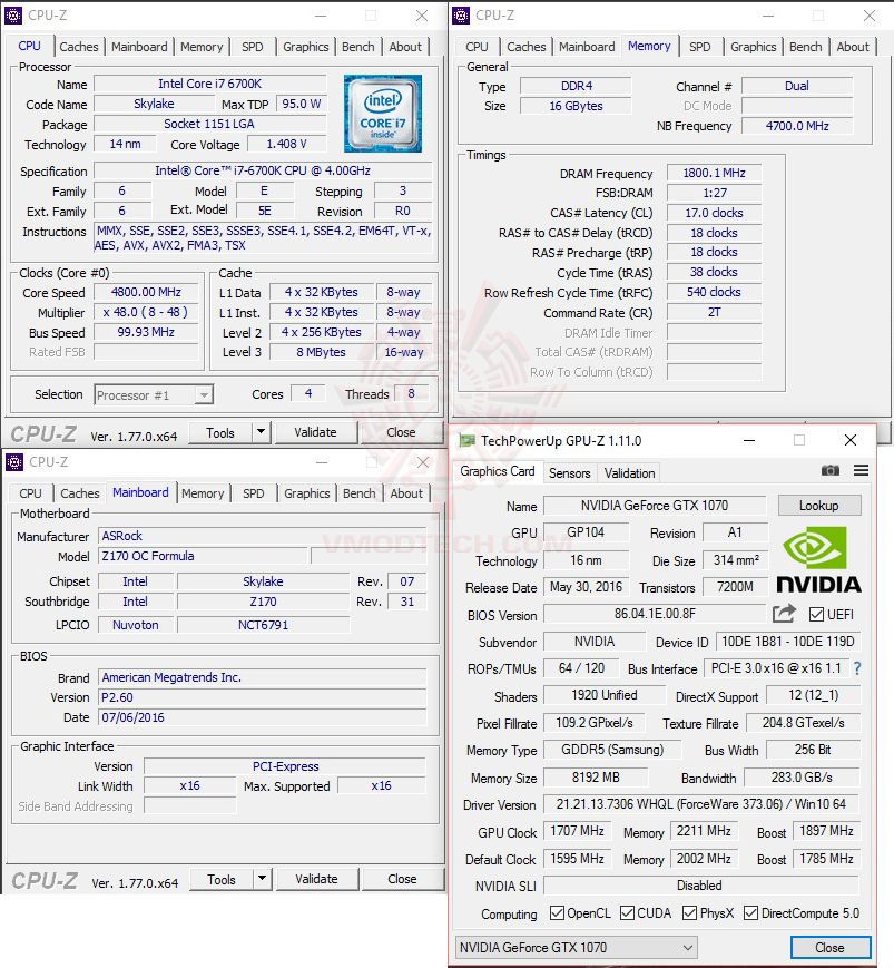 cpuid G.SKILL Trident Z DDR4 3600MHz 16GB (8GBx2) 1.35v Review