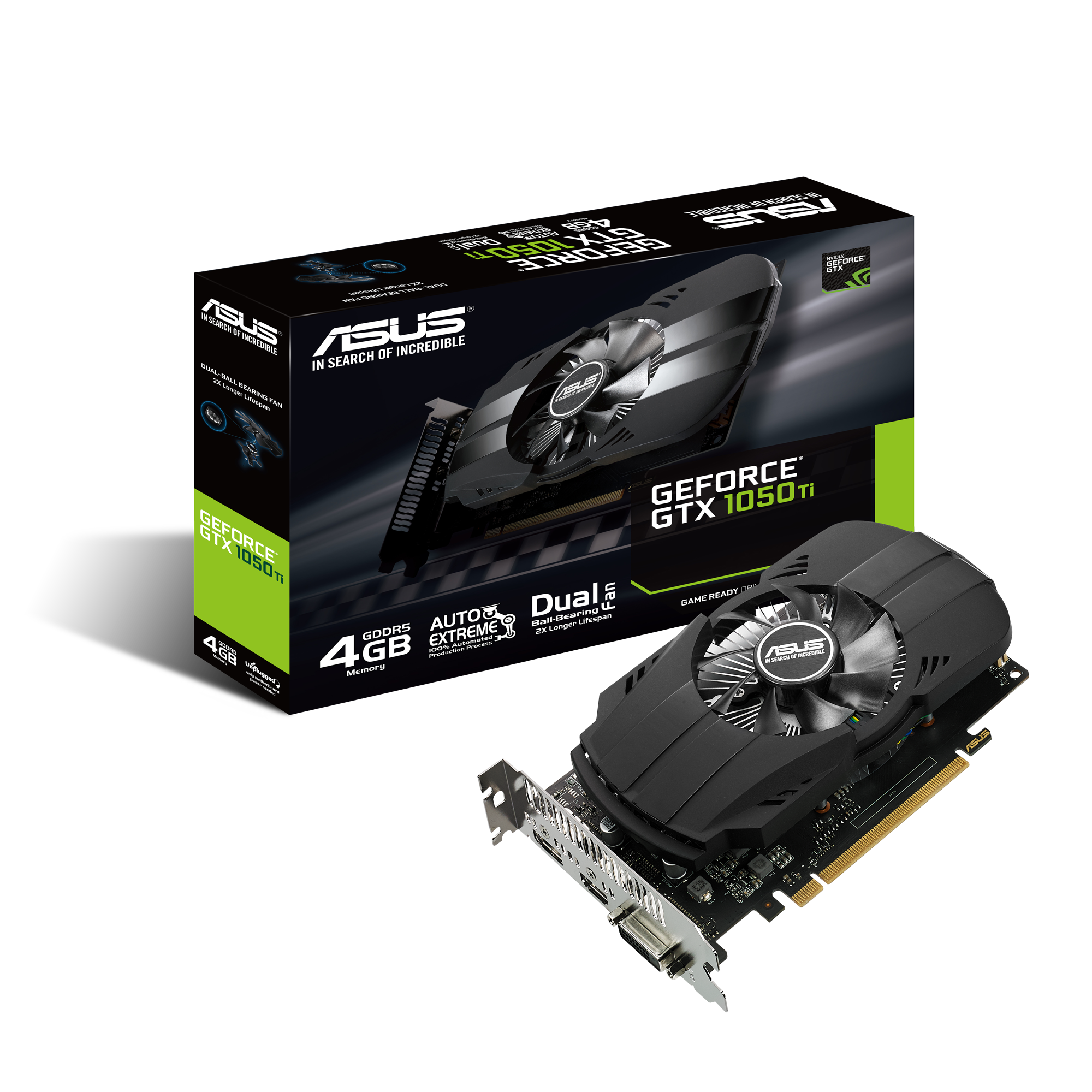 ph gtx1050ti 4g ASUS เอซุสเปิดตัวกราฟิกการ์ดน้องใหม่ GTX 1050 และ GTX 1050Ti ความคุ้มค่าที่เกมเมอร์รอคอย