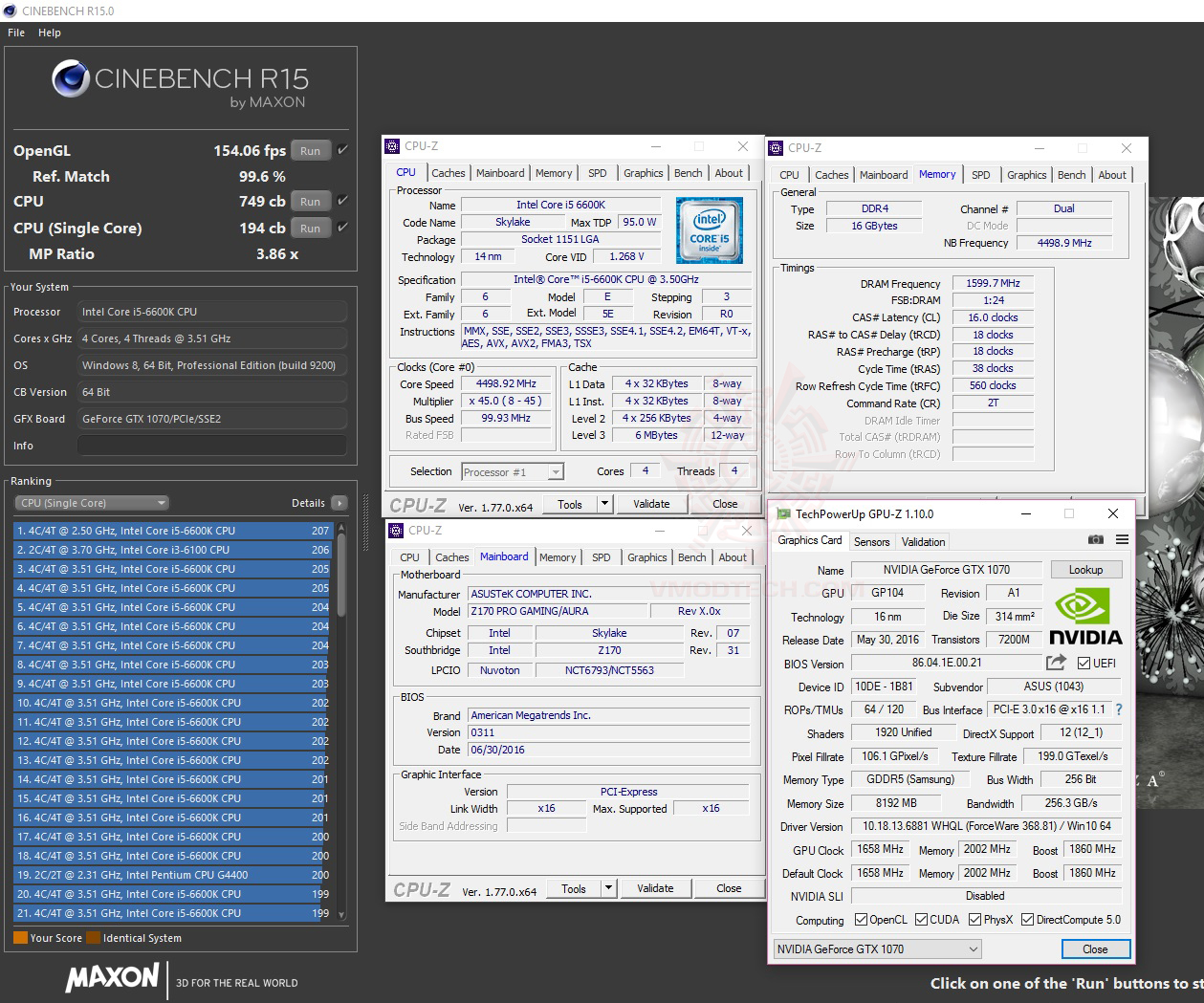 cine15 APACER BLADE FIRE 16GB DDR4 3200Mhz CL16 REVIEW