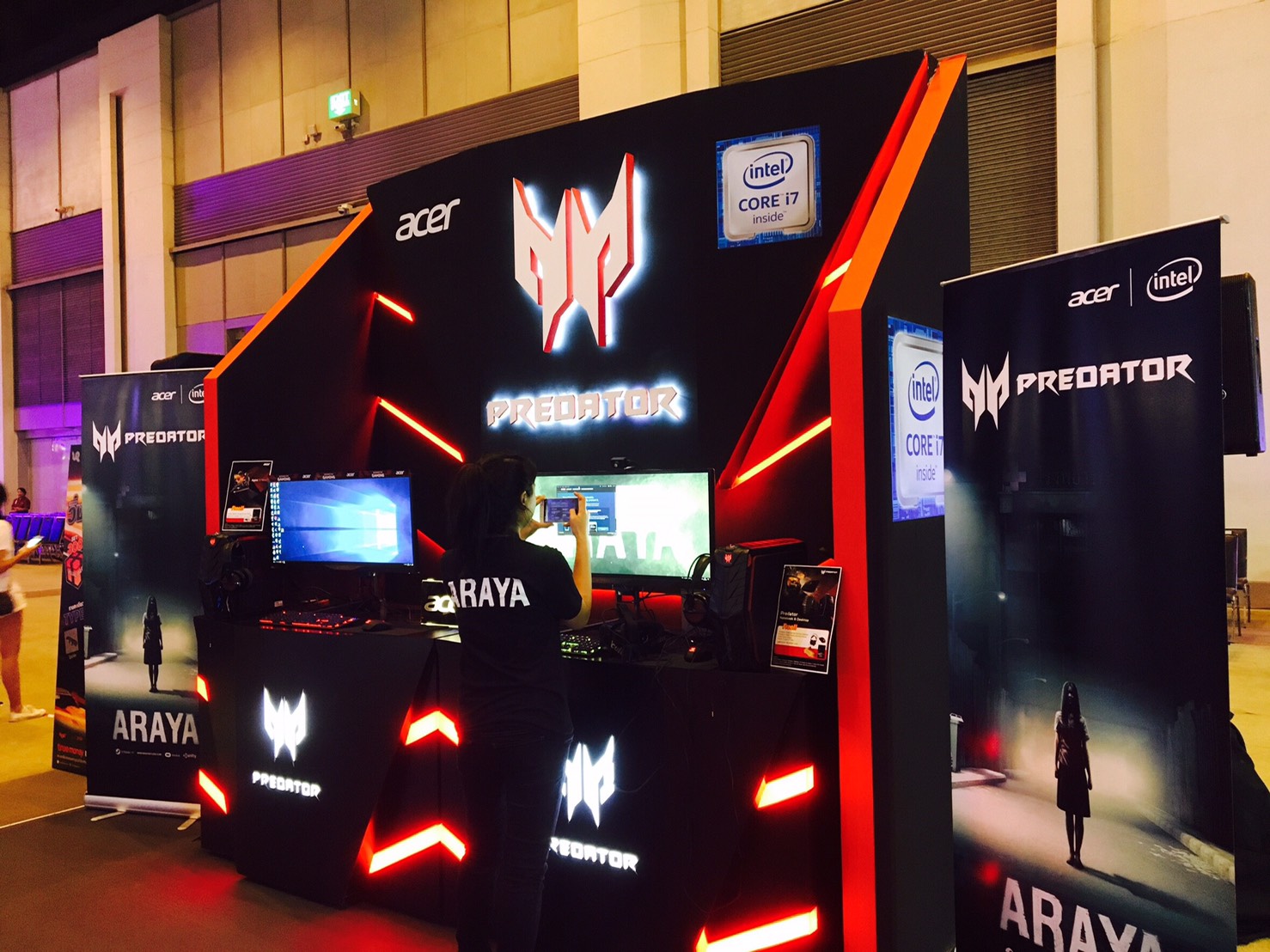 s  17547319 ACER PredatorGaming จัดโปรฯล่าท้าผีสุดหลอนกับเกมส์ ARAYA ที่ booth Predator ในงาน TGS2016 9 11 ธ.ค. ที่ พารากอนฮอลล์ ชั้น 5 Thailand Game Show 2016 