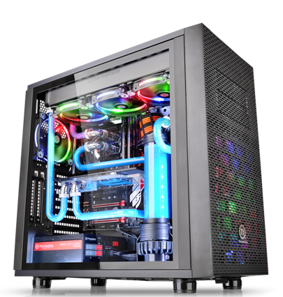 thermaltake core x31 tempered glass edition mid tower chassis Thermaltake เปิดตัวเคสรุ่นใหม่ล่าสุด Core X31, Core X71, and Suppressor F31 Tempered Glass Edition Chassis 