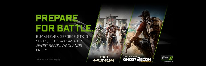 01080 en 720x231  ซื้อการ์ดจอ EVGA GeForce GTX 1080 หรือ 1070 รับฟรีเกมส์ Honor หรือ Ghost Recon: Wildlands ไปแบบฟรีๆ