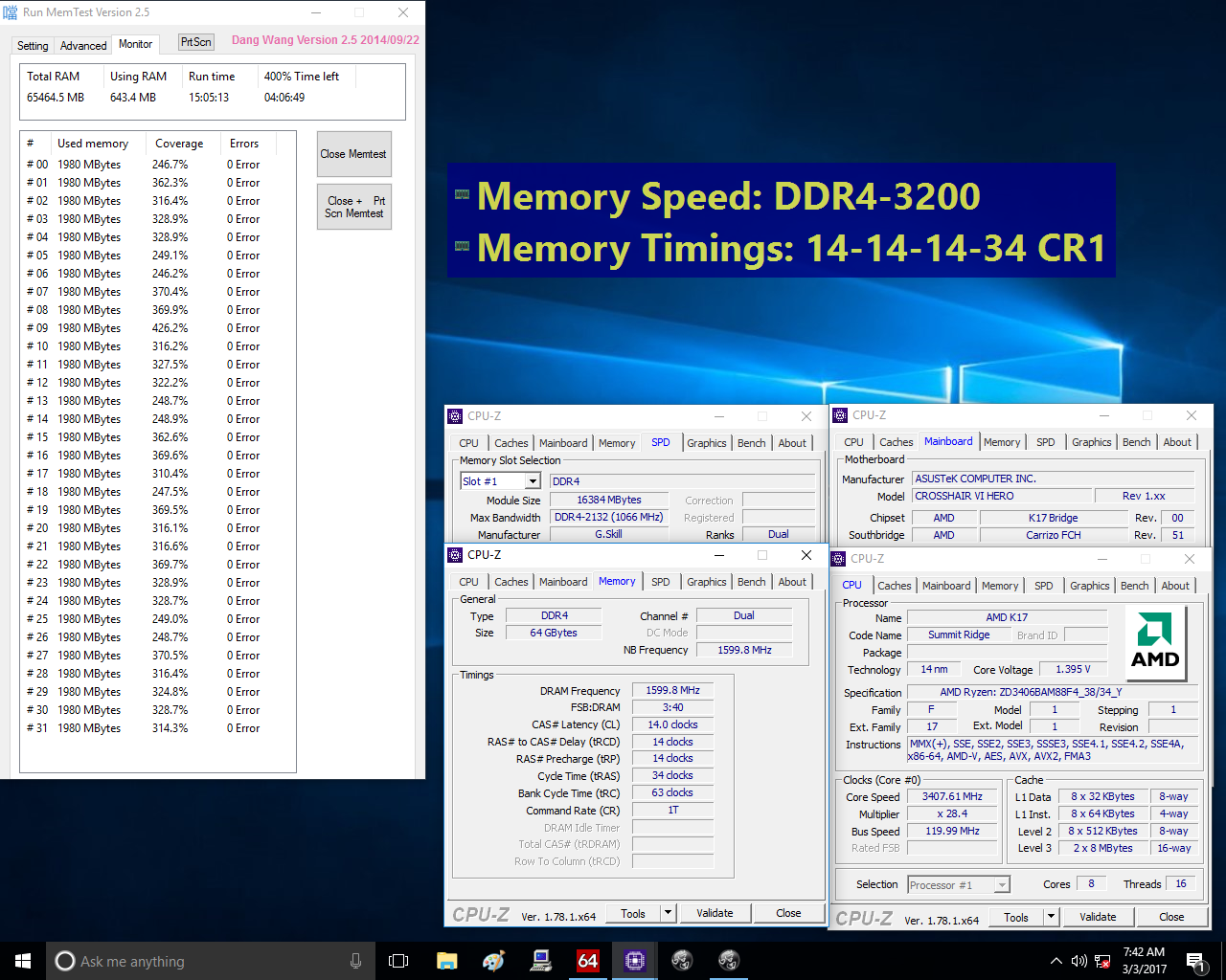 amd 64gb 3200c14 14 14 G.SKILL เปิดตัวแรมรุ่นใหม่ล่าสุดที่ใช้งานกับ AMD RYZEN ในรุ่น Flare X Series และ FORTIS Series DDR4
