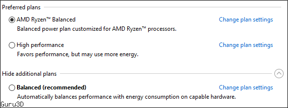 pastedimage 2 AMD ออกโปรแกรมปรับปรุงระบบ Power Plan รองรับการทำงานของซีพียู AMD Ryzen ให้มีประสิทธิภาพมากยิ่งขึ้น