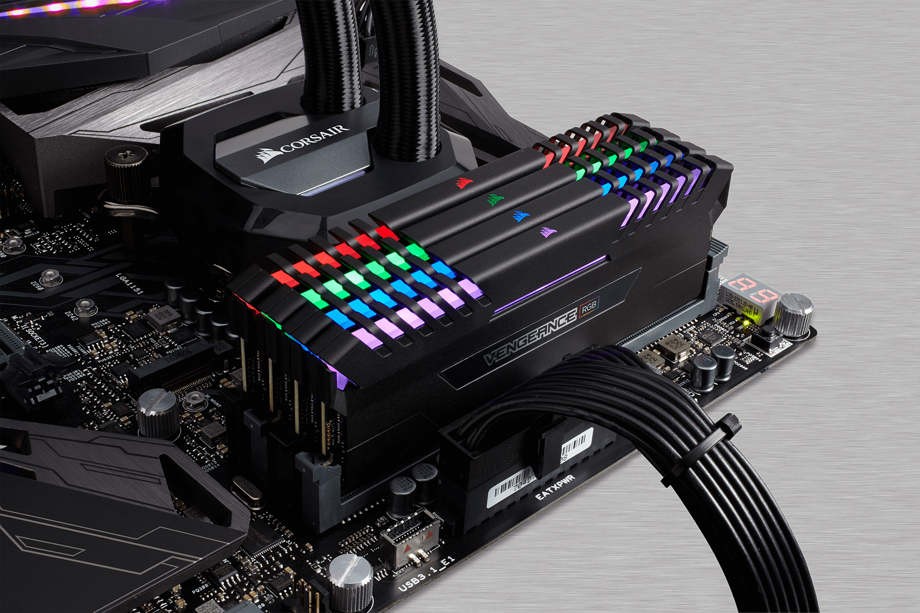 vengeance rgb 07 เข้าไทยแล้ว !! Corsair Vengeance RGB DDR4|Stunning RGB , Striking Speed จัดเต็มด้วยความแรงและสีสรร RGB สุดอลังการ 