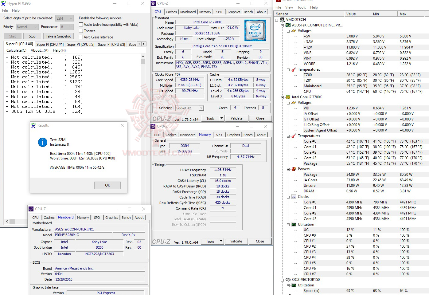 h32 ASUS PRIME B250M C/CSM REVIEW